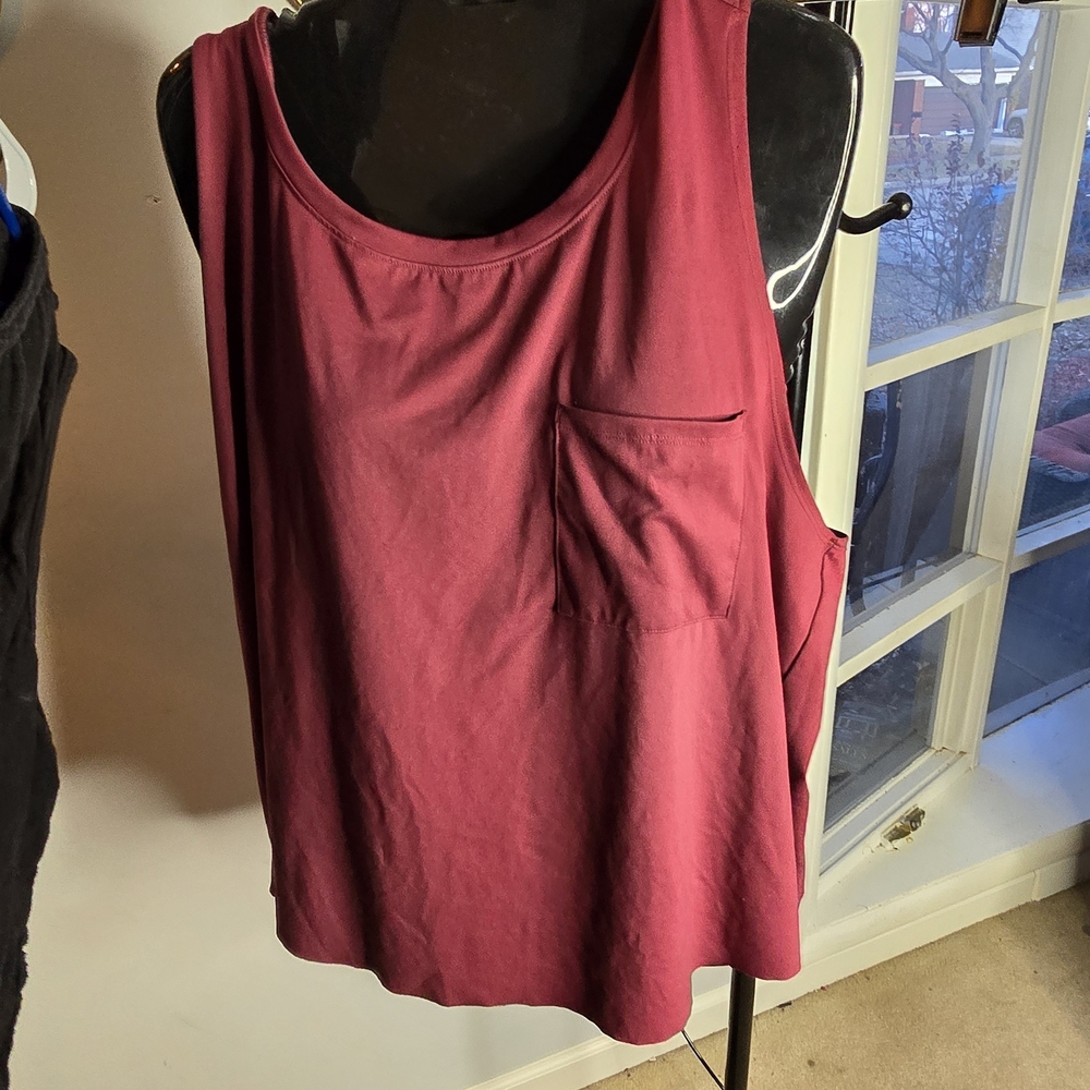 RBX Women's Burgundy Tank Top
